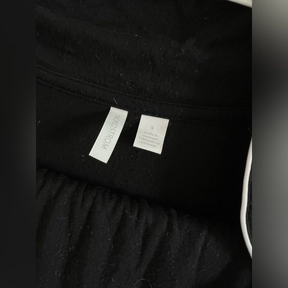 Brushed Hacci Pajamas Set Size Small Black - Picture 4 of 4